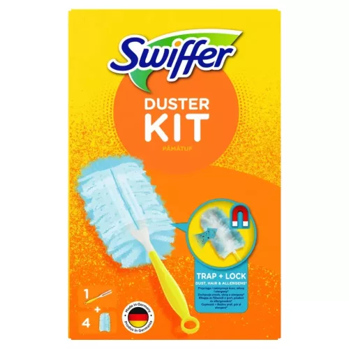 Swiffer Duster portörlő kezdőszett - nyél + 4db portalanító utántöltő