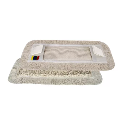 Mop pamut extra 50cm szalagfüles és zsebes