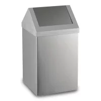 Rozsdamentes acél, szemetes kuka
