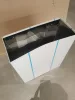 Falra szerelhető rozsdamentes 23 L szemetes 15,5x35x43,5cm - SÉRÜLT