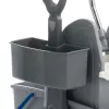 FILMOP ONEFRED - műanyag gurulós kocsi műanyag fogantyúval, préssel- és MOP  tartóval 2x15 l