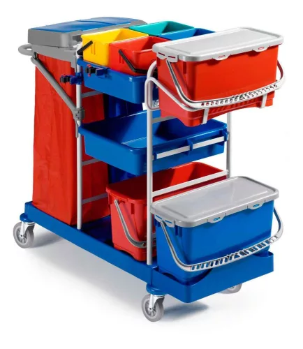 Filmop  MORGAN TOP-DOWN ® MAXI 7020 takarítókocsi impregnált felmosáshoz 2x4 l- 2xTop-Down 20 l