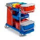Filmop  MORGAN TOP-DOWN ® MAXI 7020 takarítókocsi impregnált felmosáshoz 4x6 l- 2xTop-Down 20 l