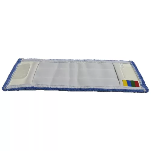 Mop mikroszálas kék 40cm, füles, 3 lyukas mop