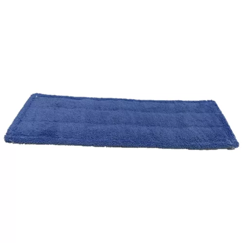 Mop mikroszálas kék 40cm, zsebes és  3 lyukas füles mop