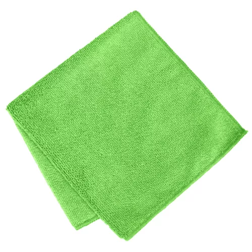 Mikroszálas törlőkendő 40x40cm 300g/m2 zöld 10 db-os