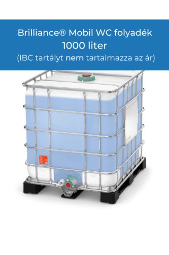Brilliance® Mobil WC folyadék 1000 liter (IBC tartályt nem tartalmazza az ár)