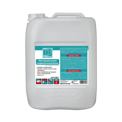 Brilliance® ÖKO Ablaktisztító szuperkoncentrátum 20 liter