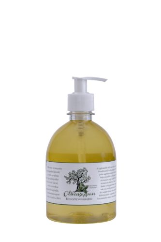 Olívaszappan (extraszűz olívaolajból) borsmenta kivonattal 500 ml