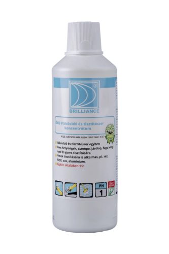 Brilliance® ÖKO Vízkőoldó és tisztítószer koncentrátum 1 liter