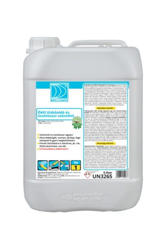Brilliance® ÖKO Vízkőoldó és tisztítószer (utántöltő) 5 liter