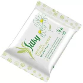   Silky Toalett 36 lapos 100% lebomló nedves toalettkendő kamilla kivonattal