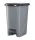 Planet Pedálos szemetes kuka SLIM, műanyag, ECO antracit, 25L