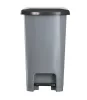 Planet Pedálos szemetes kuka SLIM, műanyag, ECO antracit, 40L