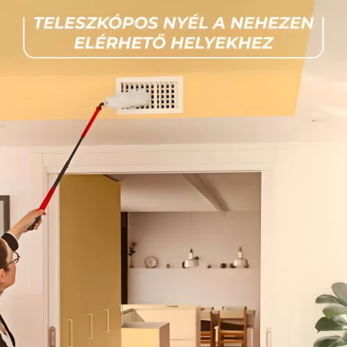 Vileda Flex & Catch hosszú nyelű portörlő