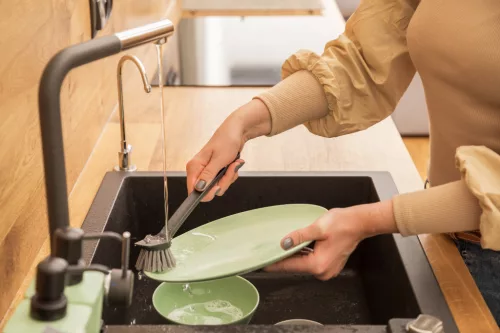 York Candy univerzális edénymosó kefe (műanyag test, Nylon szál)