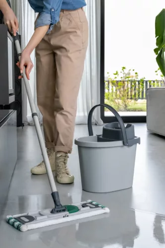 York Eco Ego felmosó szett ovális vödörrel, moppal, nyéllel, préssel