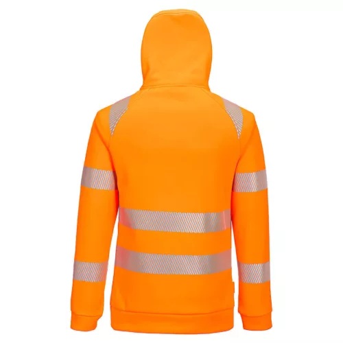 Portwest DX4 Hi-Vis 1/4 Zip Hoodie