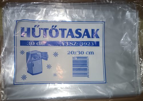 Hűtőtasak 20x30x0,25 cm 30 db/cs