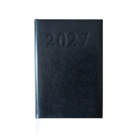   Határidőnapló agenda Standard A/5, napi, fehér lapokkal (fekete) 2027. Bluering®