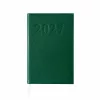 Határidőnapló agenda Standard A/5, napi, fehér lapokkal (zöld) 2027. Bluering®
