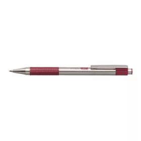   Golyóstoll 0,7mm, bordó test, Zebra F-301, írásszín kék