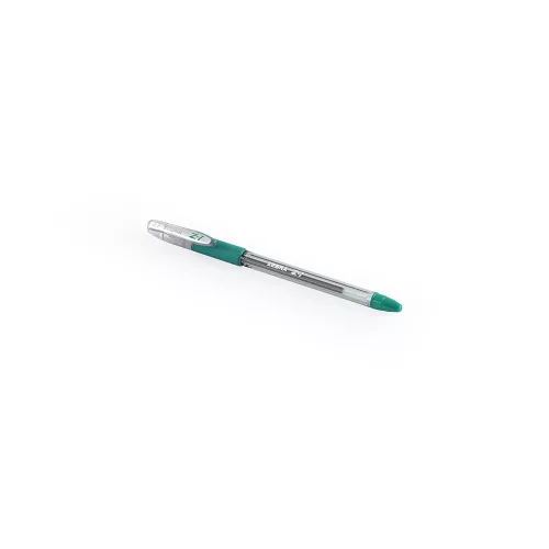 Golyóstoll 0,7mm, kupakos Zebra Z1, írásszín zöld