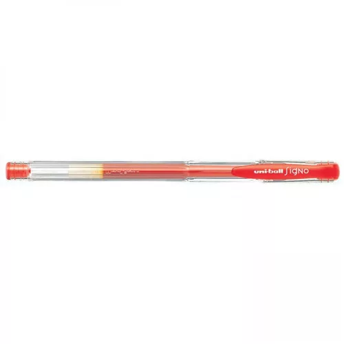 Zseléstoll 0,5mm, Uni UM-100, írásszín piros