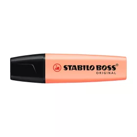   Szövegkiemelő 2-5mm, vágott hegyű, STABILO Boss original Pastel barack