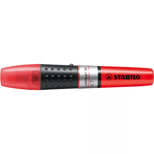 Szövegkiemelő 2-5mm, hengeres test Stabilo Luminator piros