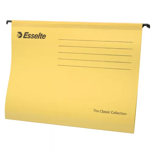Függőmappa A4, karton Esselte Classic 90314, sárga