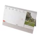 Asztali naptár 320mmx155mm, Európa fehérlapok álló tartóval Realsystem 2027.