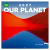 Falinaptár képes lemeznaptár 300x300mm, Our Planet Realsystem 2027.
