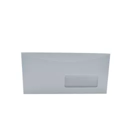   Boríték LC6/5 enyvezett bélésnyomott jobb ablakos 35x90mm, gépi töltéshez, külső füles 114x229mm, J28A20 Bluering®