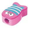 Hegyező 1 lyukú 72 db/display Keyroad Funnyfish vegyes színek
