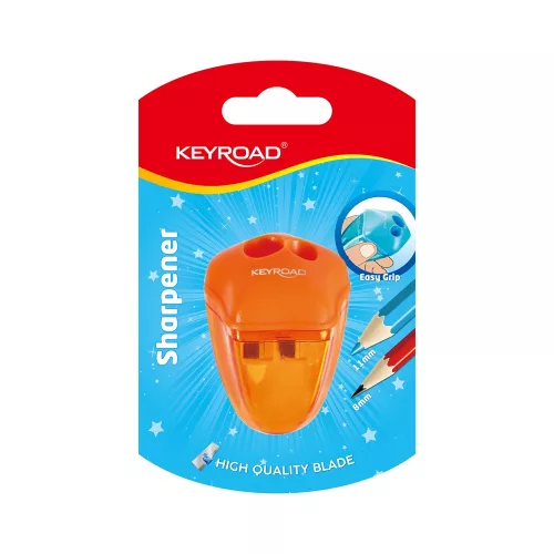 Hegyező 2 lyukú tartályos Keyroad Starfish vegyes színek