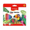 Rostirón, filctoll készlet 5 mm 12 db/bliszter Keyroad Jumbo vegyes színek