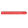 Vonalzó 30 cm, flexibilis Keyroad Flex Draw vegyes színek