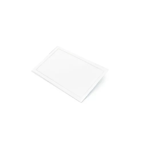 Névkitűző 90x56mm, biztosító tűvel és csiptetővel Bluering®