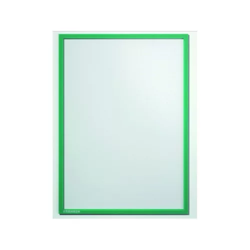 Infókeret A3, mágneses ITSA3M 02 Franken zöld