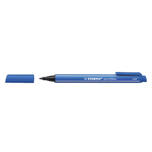 Rostirón 0,8mm, STABILO Point Max kék