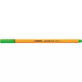 Rostirón, tűfilc 0,4mm, STABILO Point 88 neon zöld
