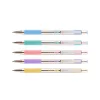 Golyóstoll 0,7mm, pasztell világoskék test, Zebra F-301, írásszín kék