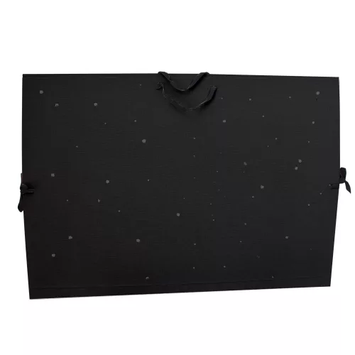 Rajztábla tartó, rajzlaptartó B4, méret műbőr, szalagfüles Bluering® prémium