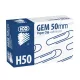 Gemkapocs 50mm, H50 100 db/doboz, Ico