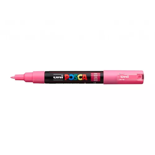 Dekormarker 0,7-1mm, Uni, Posca PC-1MR rózsaszín