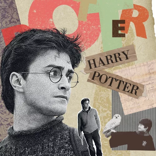 Falinaptár képes lemeznaptár 300x300mm, Harry Potter Realsystem 2027.