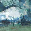 Falinaptár képes lemeznaptár 300x300mm, Claude Monet Realsystem 2027.