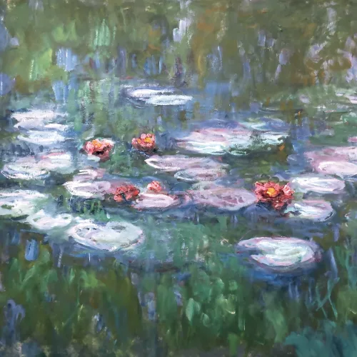 Falinaptár képes lemeznaptár 300x300mm, Claude Monet Realsystem 2027.