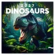 Falinaptár képes lemeznaptár 300x300mm, Dinosaurs Realsystem 2027.